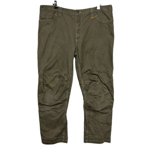 Dewalt Madison Pants Mens 42X31 Tan Re-enforced Knees Workwear Actual 42X30
